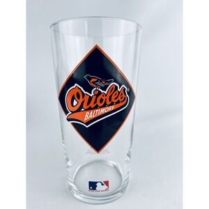 Baltimore Orioles Glass MLB All Star Baseball 1994 Pint Beer Texaco Beer Vintage